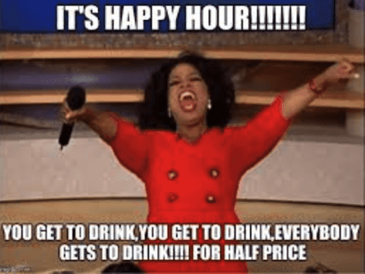 It's Happy Hour Somewhere ~ Oprah's Favorite